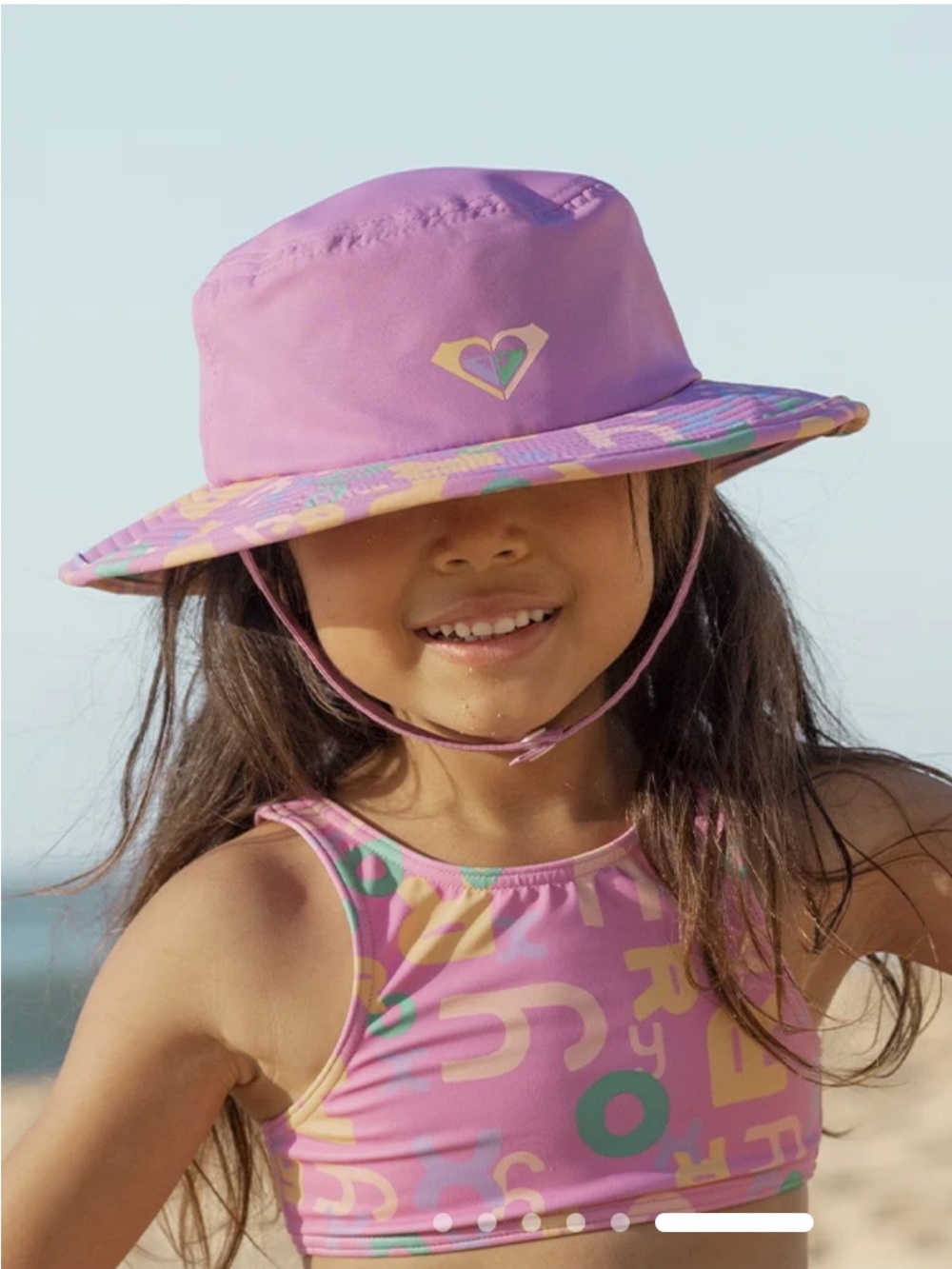 Roxy Todler Girls Pudding Cake Teenie Bucket Hat